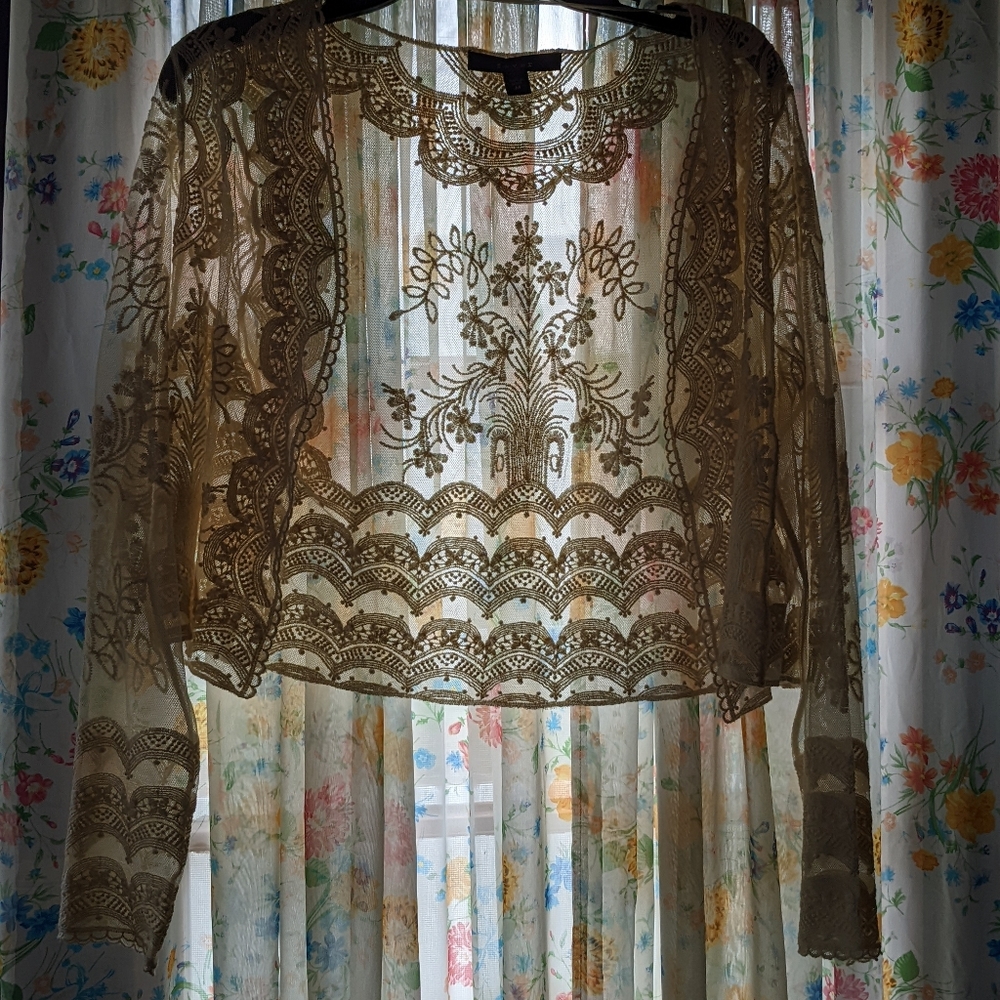 Lace cardigan